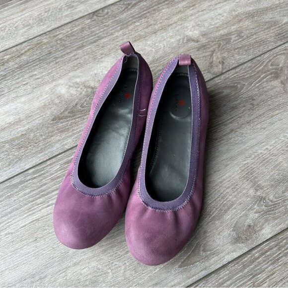 Blondo Lilac Leather Ersilia Wedge Pump - Picture 2 of 16